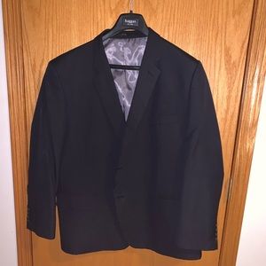 Haggar Blue pinstripe Jacket